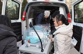 玉门市妇婴监护型护送